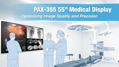 Advantech Launches PAX-355 – 55” Medical-Grade Surgical Monitor for Medical Imaging Applications